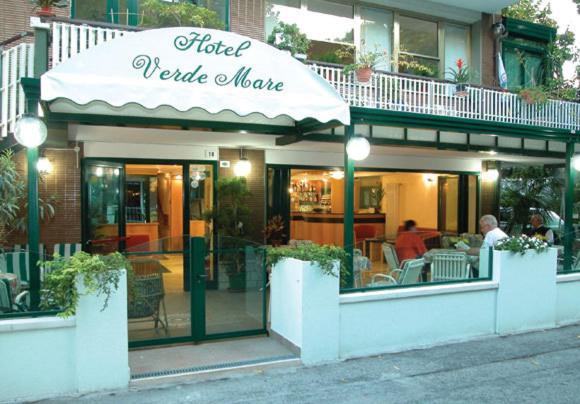 Hotel Verdemare Rimini Exterior foto